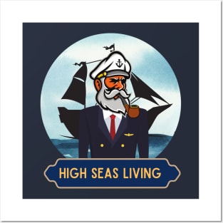 High seas living Posters and Art